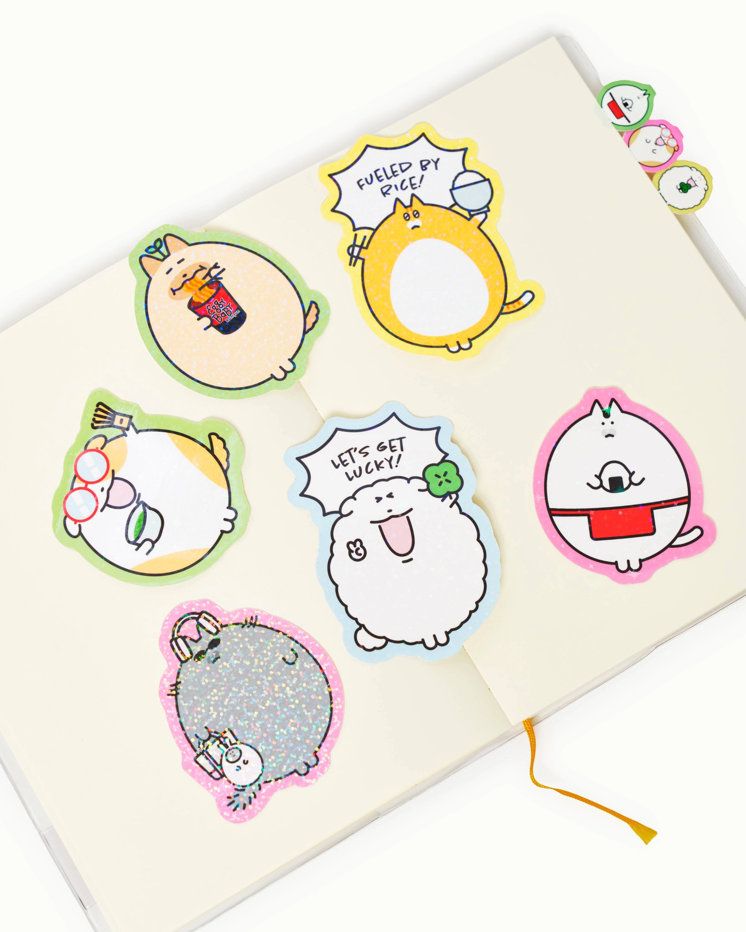 Die-Cut Sticker 3-Pack